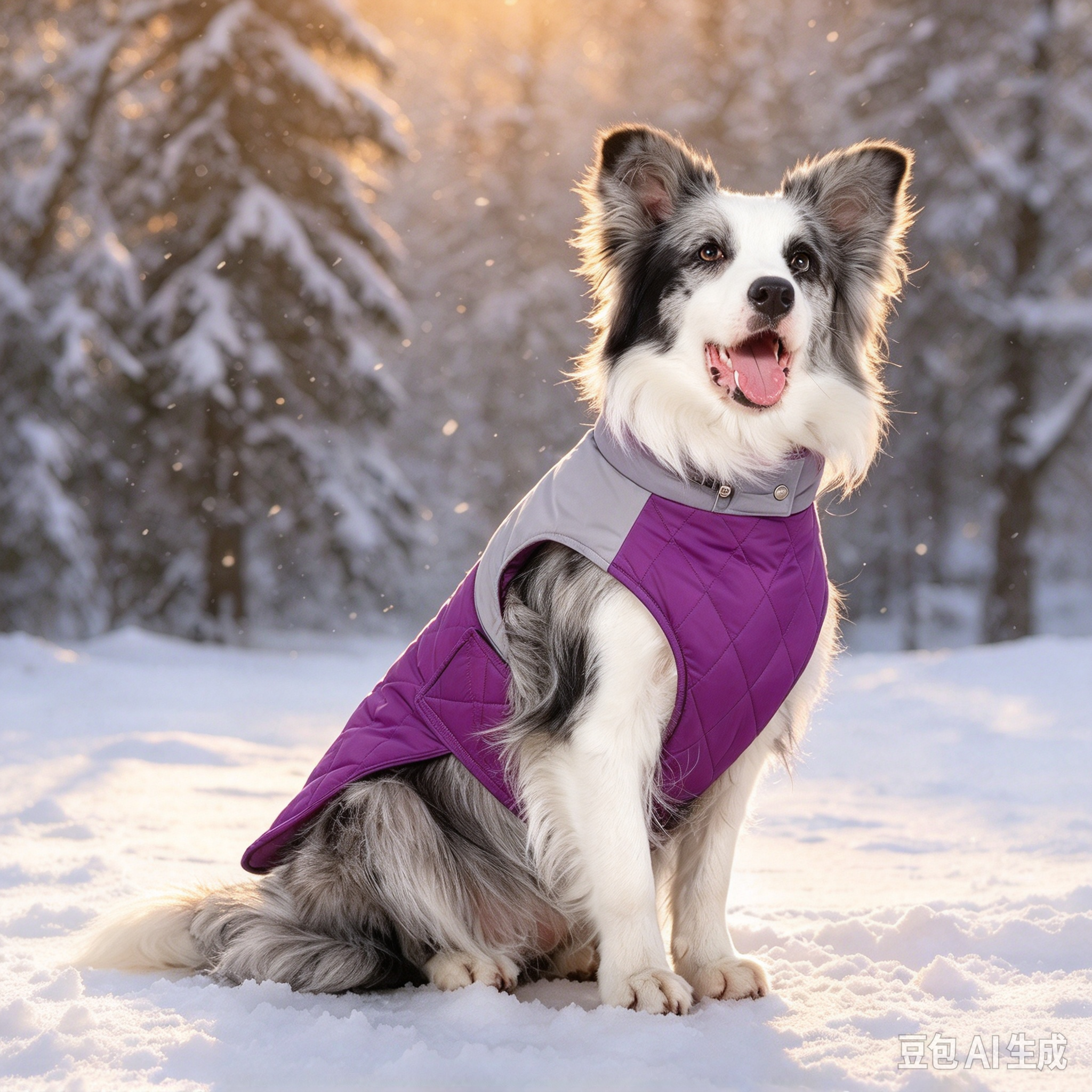 Personalized Winter Warm Windproof Puffer Jacket for Pets | BKPet615