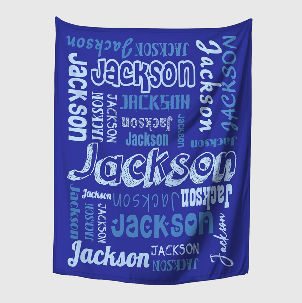 Personalized Lovely Kid Blanket for Comfort & Unique | BKKid163