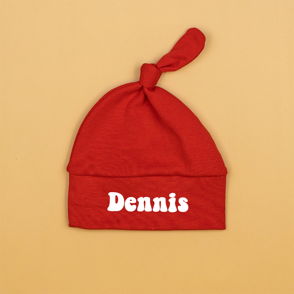 Personalized Baby First Valentine Ropmer and Hat Set | CWBaby127