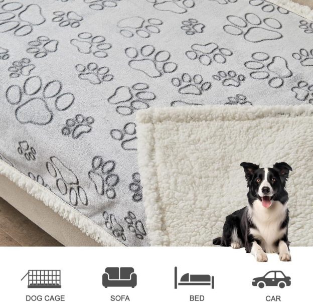Personalized Warm Pet Blanket for Comfort & Unique | BKPet297