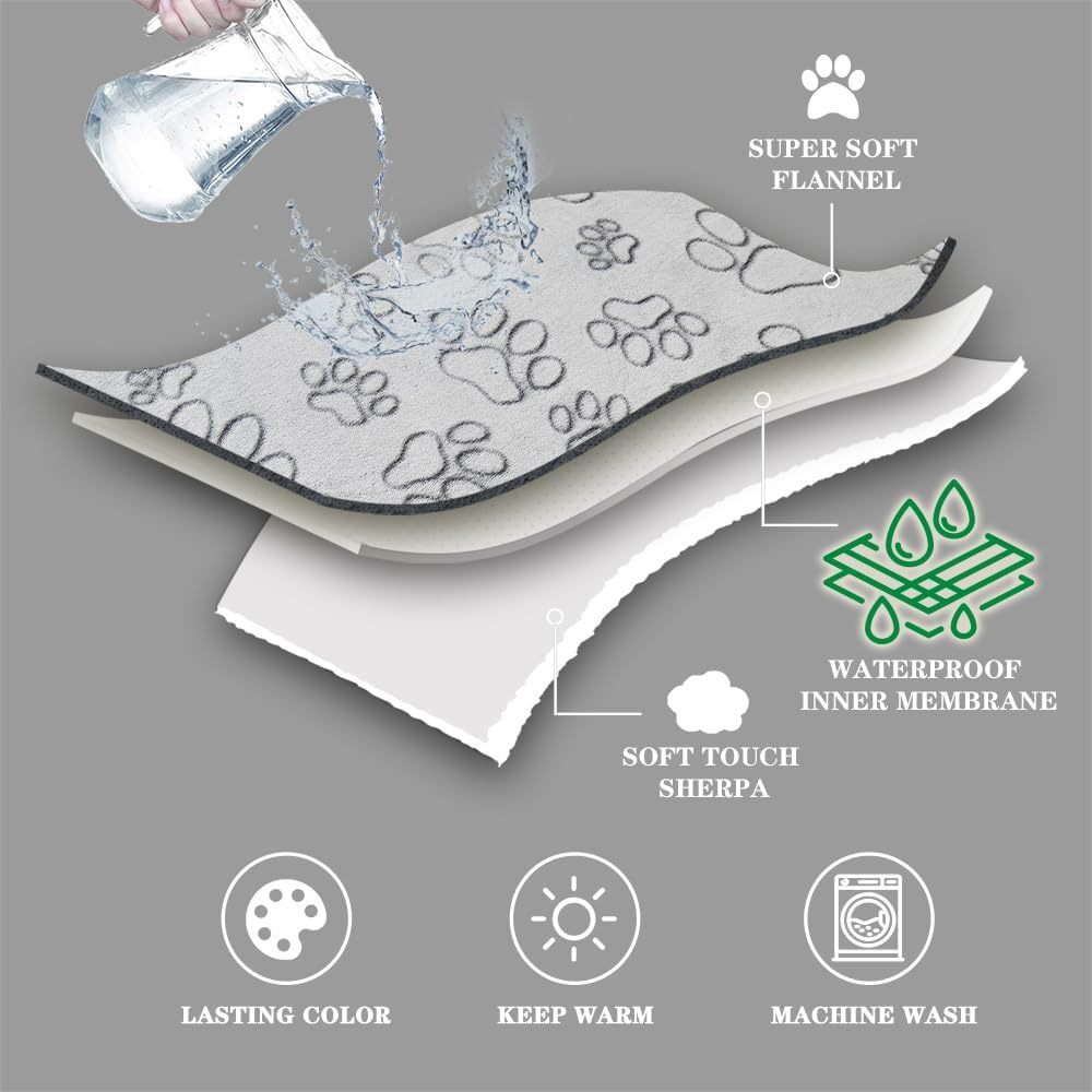 Personalized Warm Pet Blanket for Comfort & Unique | BKPet297