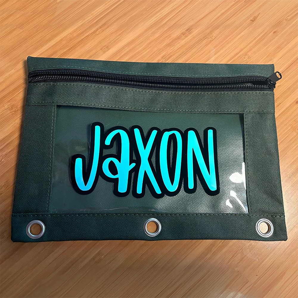 Personalized Custom Name Pencil Pouch | CWPack362