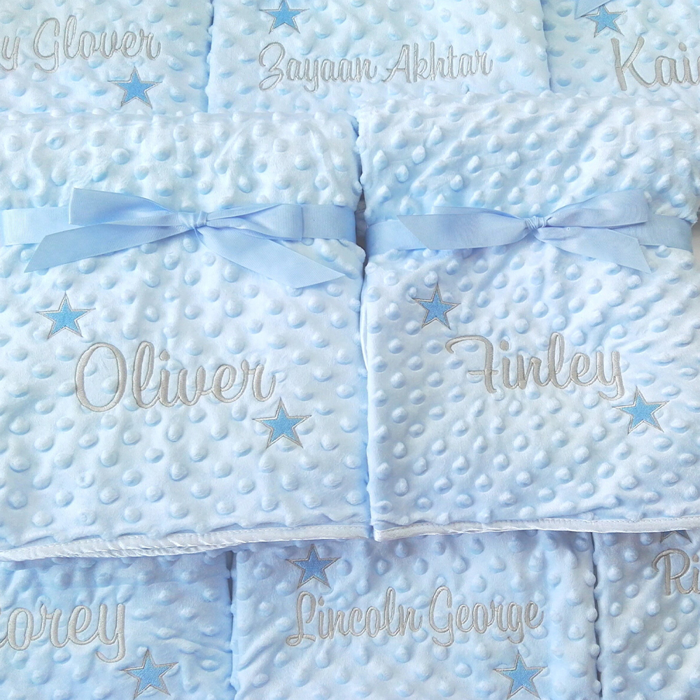 Personalized Baby Swaddle Blanket for Comfort & Unique | CWBaby274