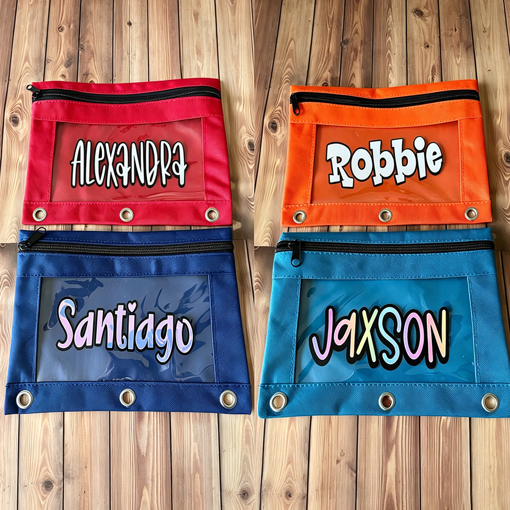 Personalized Custom Name Pencil Pouch | CWPack362