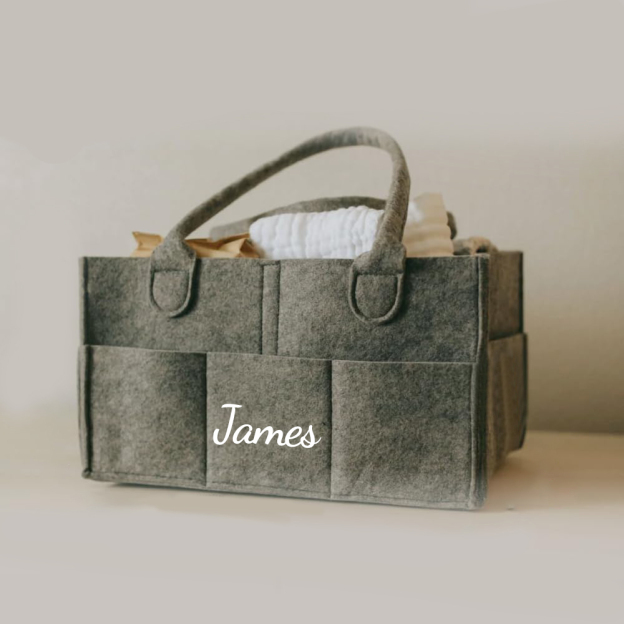 Personalized Baby Accessories & Diapers Portable Nursery Bag | CWToy141