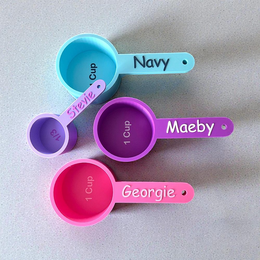 Personalized 3D Printed Pet Measuring Food Scoop Cup | BKPet436