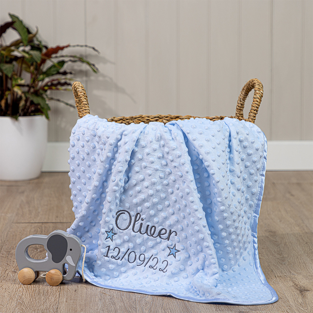 Personalized Baby Swaddle Blanket for Comfort & Unique | CWBaby274