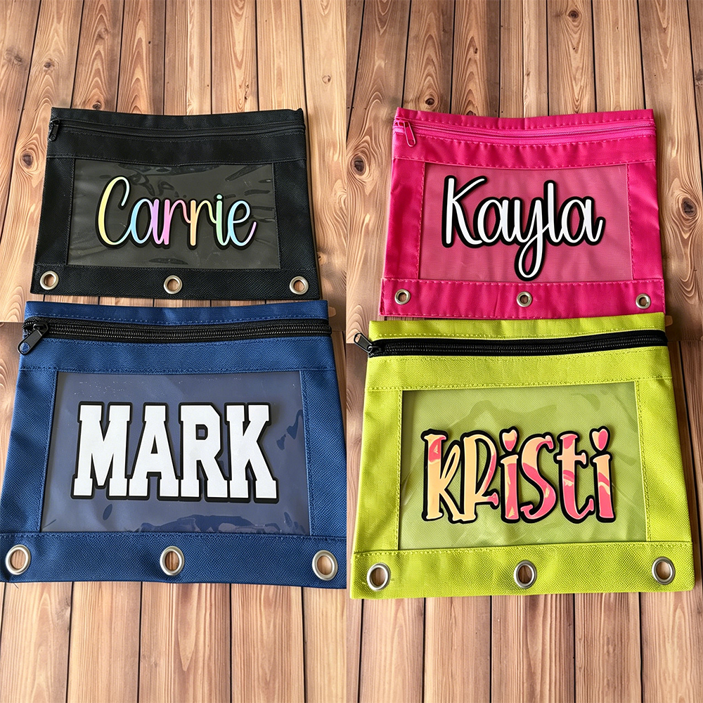 Personalized Custom Name Pencil Pouch | CWPack362