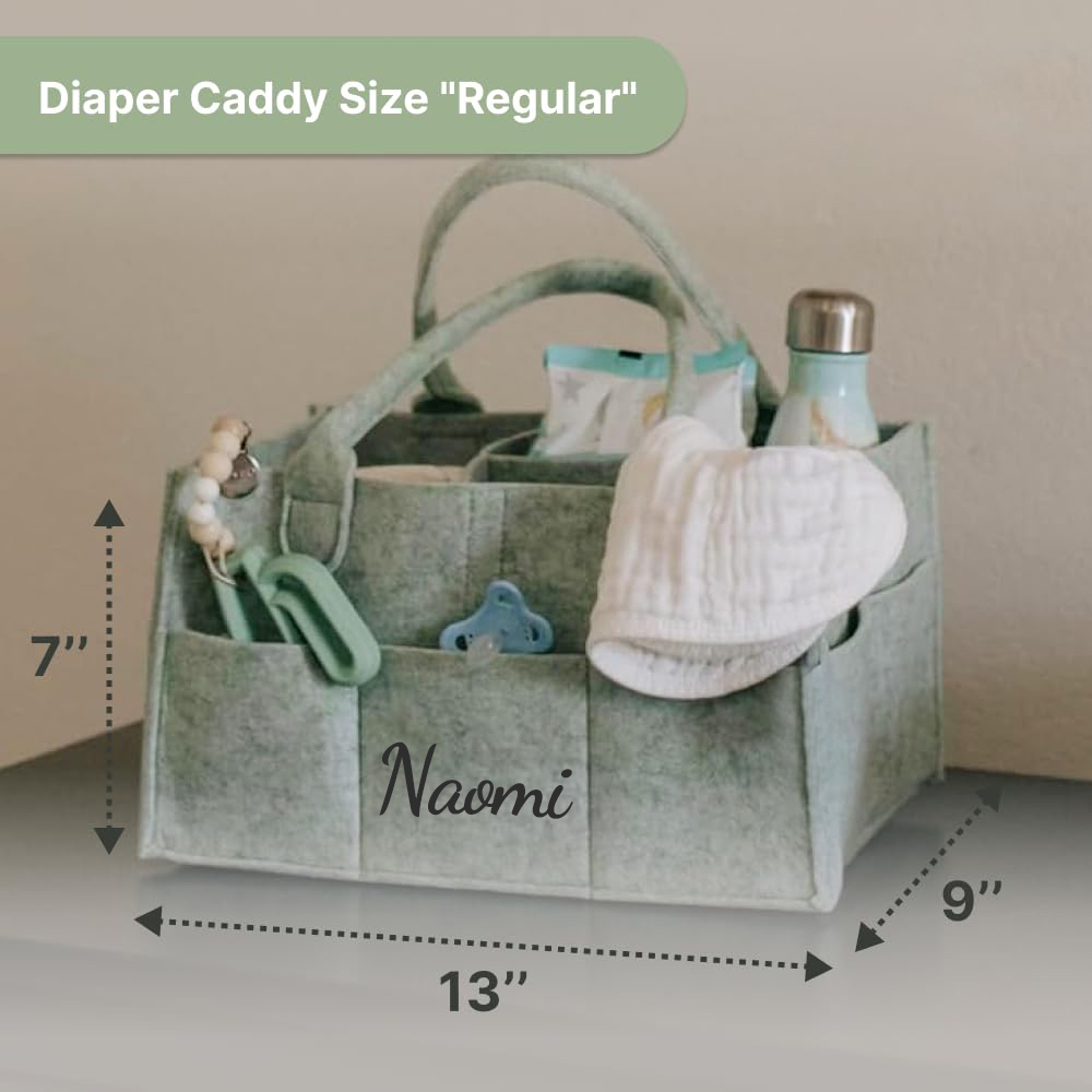 Personalized Baby Accessories & Diapers Portable Nursery Bag | CWToy141