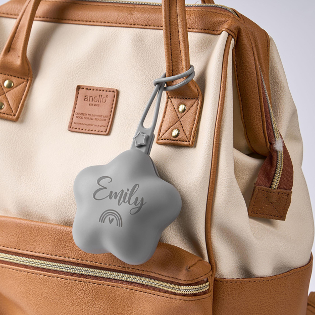 Personalized Baby Silicone Pacifier Storage Pouch | CWBaby331