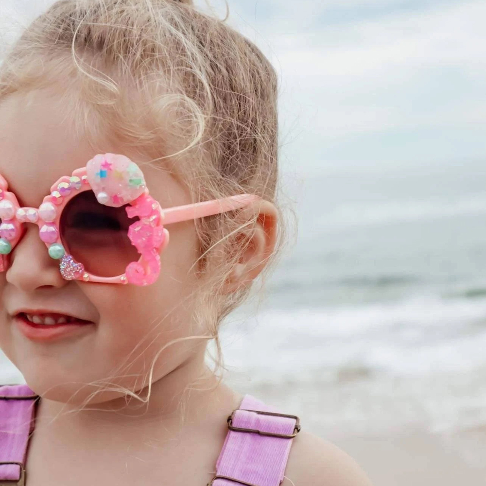 Personalized Lovely Mermaid Princess Sunglasses For Kids | CWBeach173