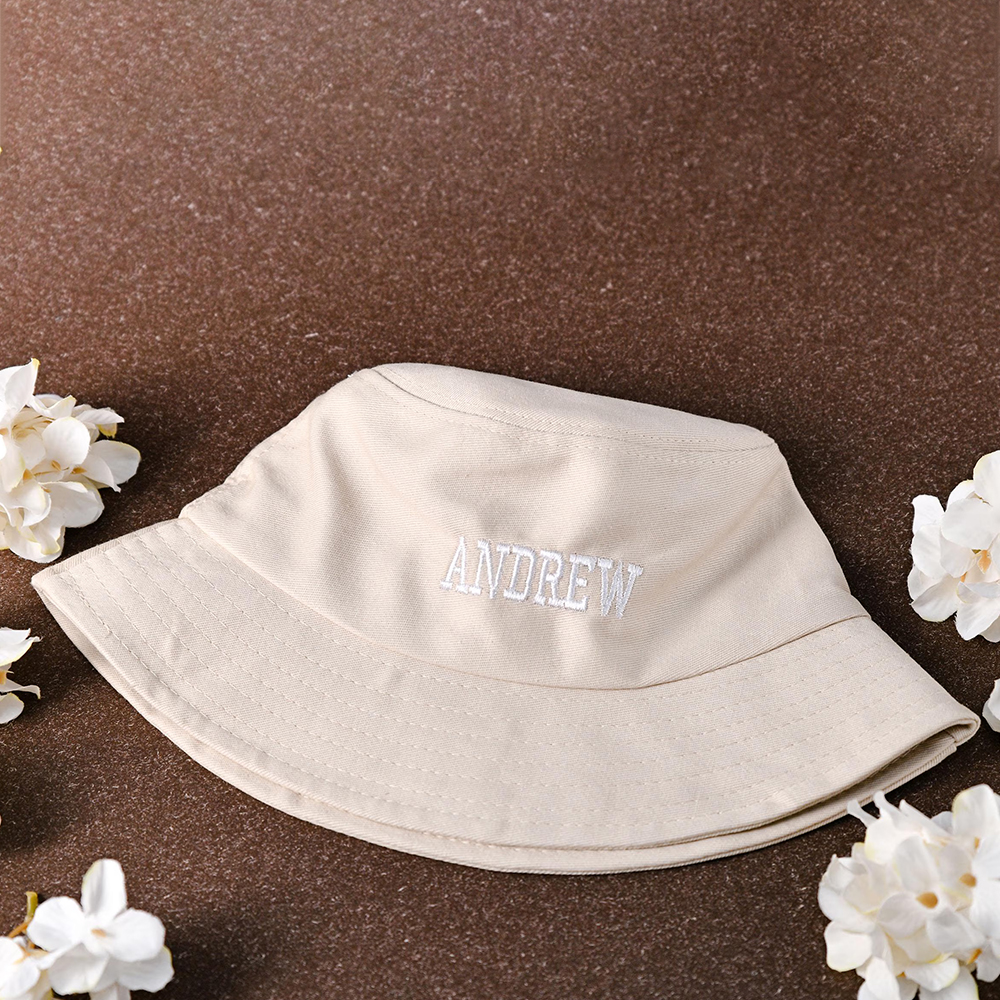 Personalized Embroidery Colourful Bucket Hat for Comfort & Unique | CWBeach156