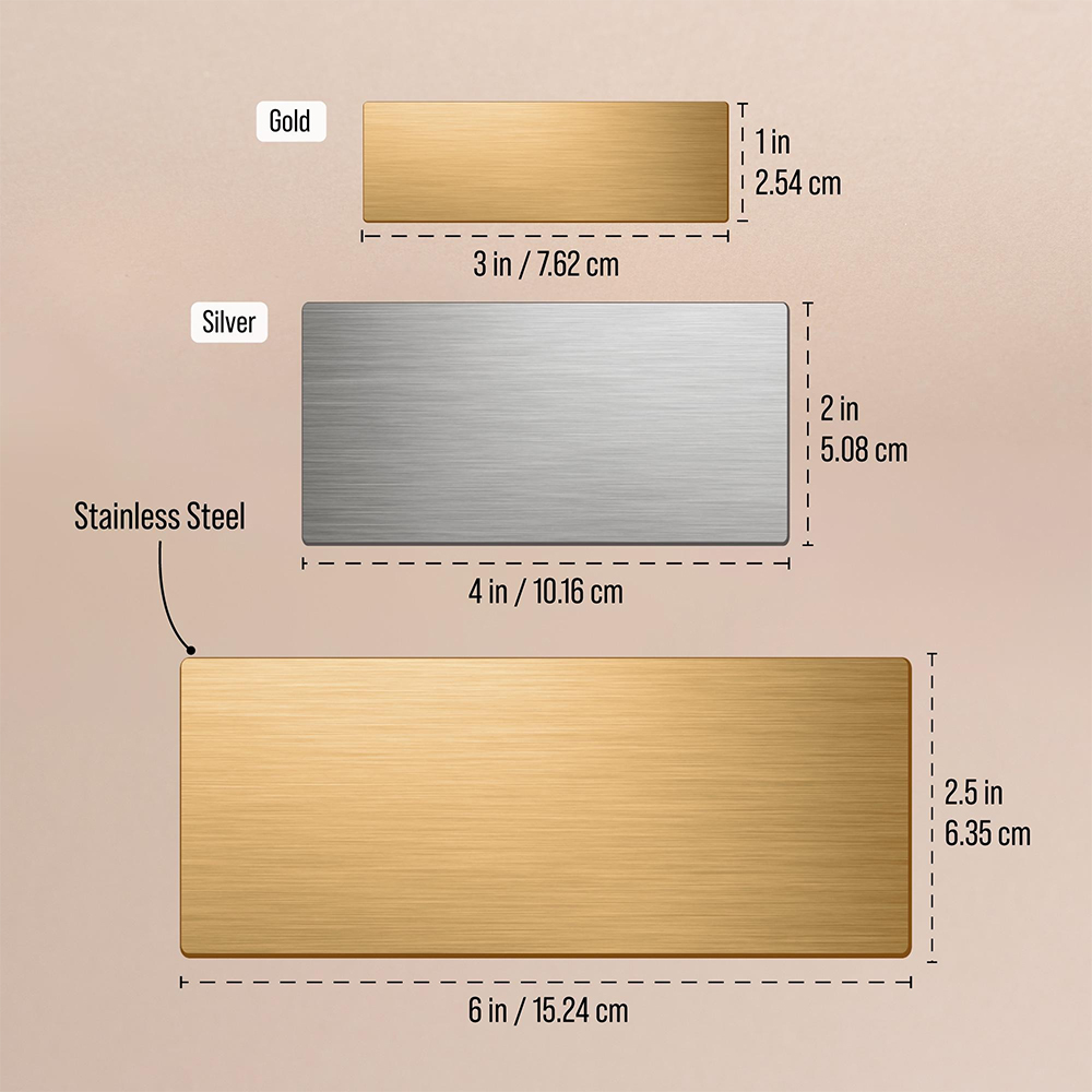 Personalized Stainless Steel Pet & Loved One Memorial Badge | BKPet222