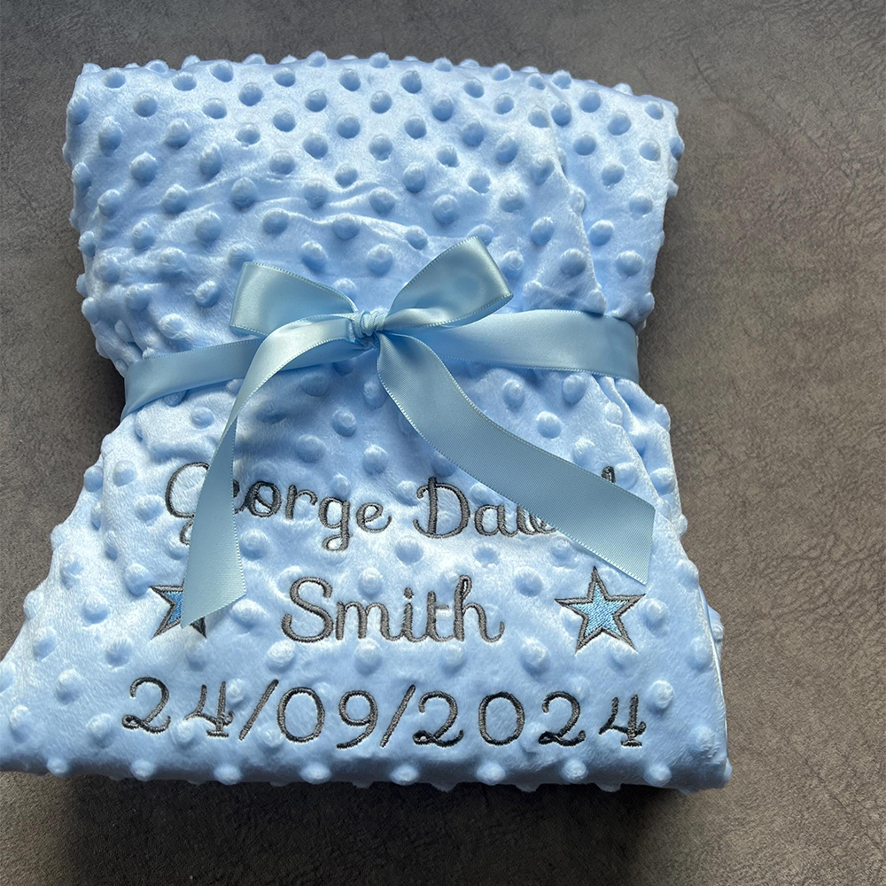 Personalized Baby Swaddle Blanket for Comfort & Unique | CWBaby274