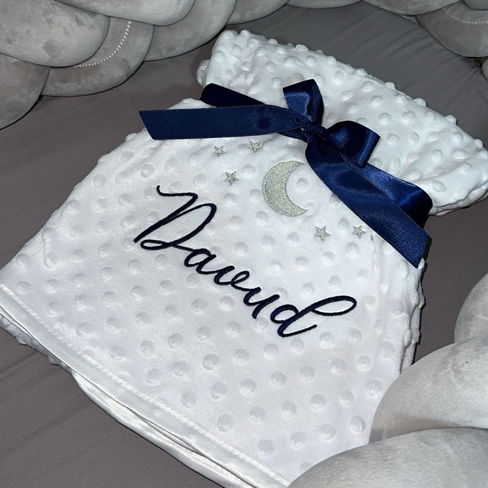 Personalized Baby Swaddle Blanket for Comfort & Unique | CWBaby274