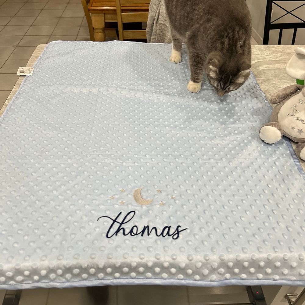 Personalized Baby Swaddle Blanket for Comfort & Unique | CWBaby274