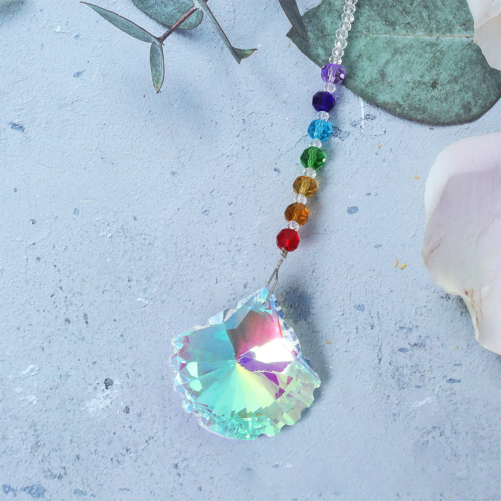 Personalized Pet Memorial Hanging Crystal Prism | BKPet86