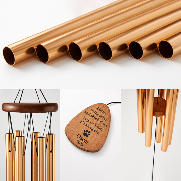 Personalized Pet Memorial Wind Chime | BKPet175