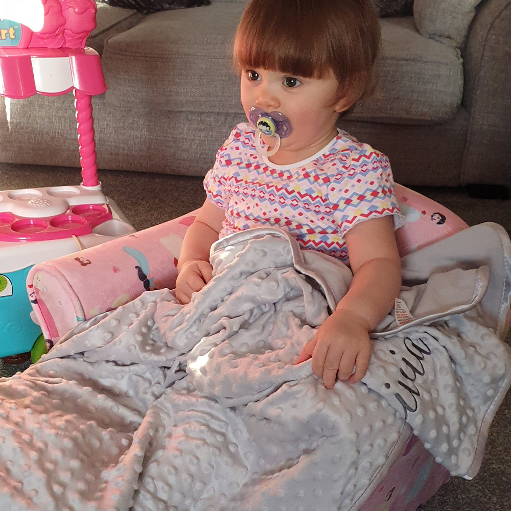 Personalized Baby Swaddle Blanket for Comfort & Unique | CWBaby274