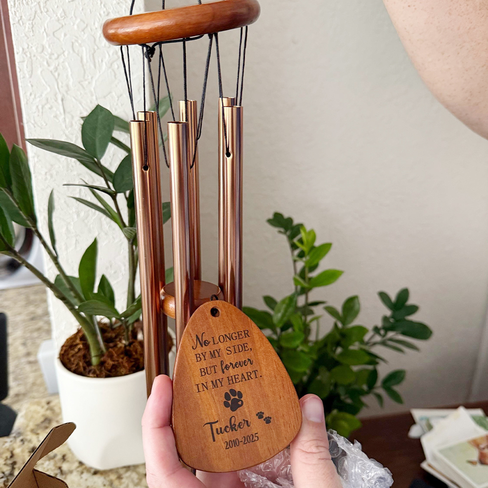 Personalized Pet Memorial Wind Chime | BKPet175