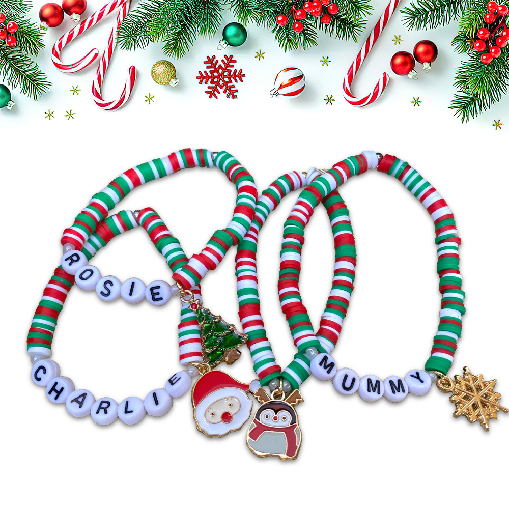Personalized Christmas Bracelet For Kids & Adult | MCGift60