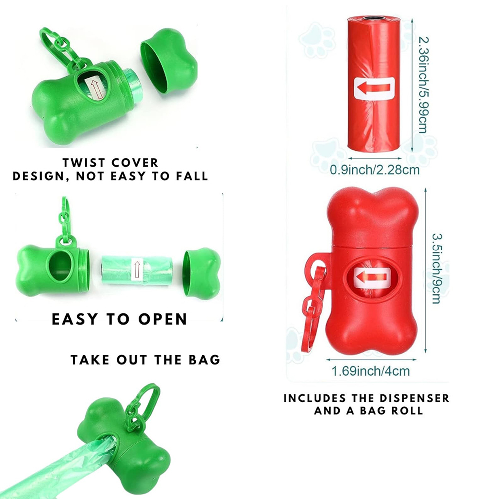 Personalized Dog Waste Bag Container Holder | BKPet146