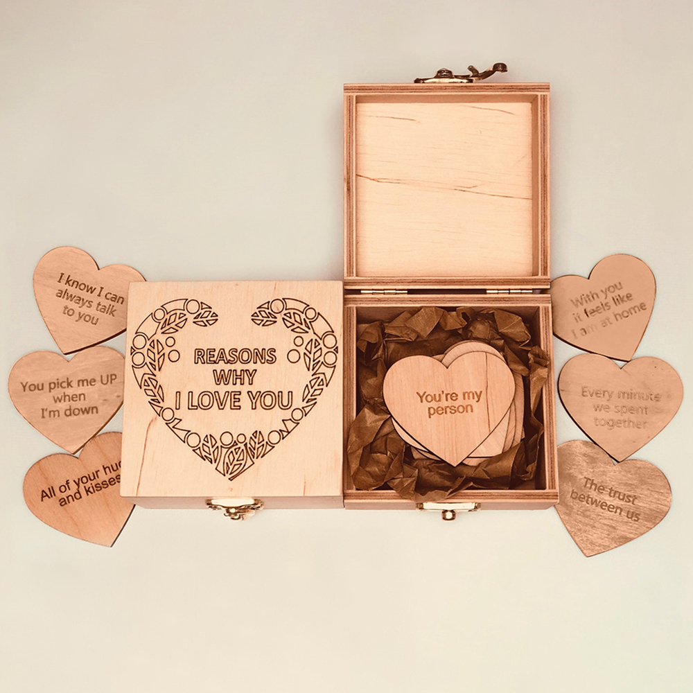Personalised Reasons Why I Love You Gift Box | BKPhoto26