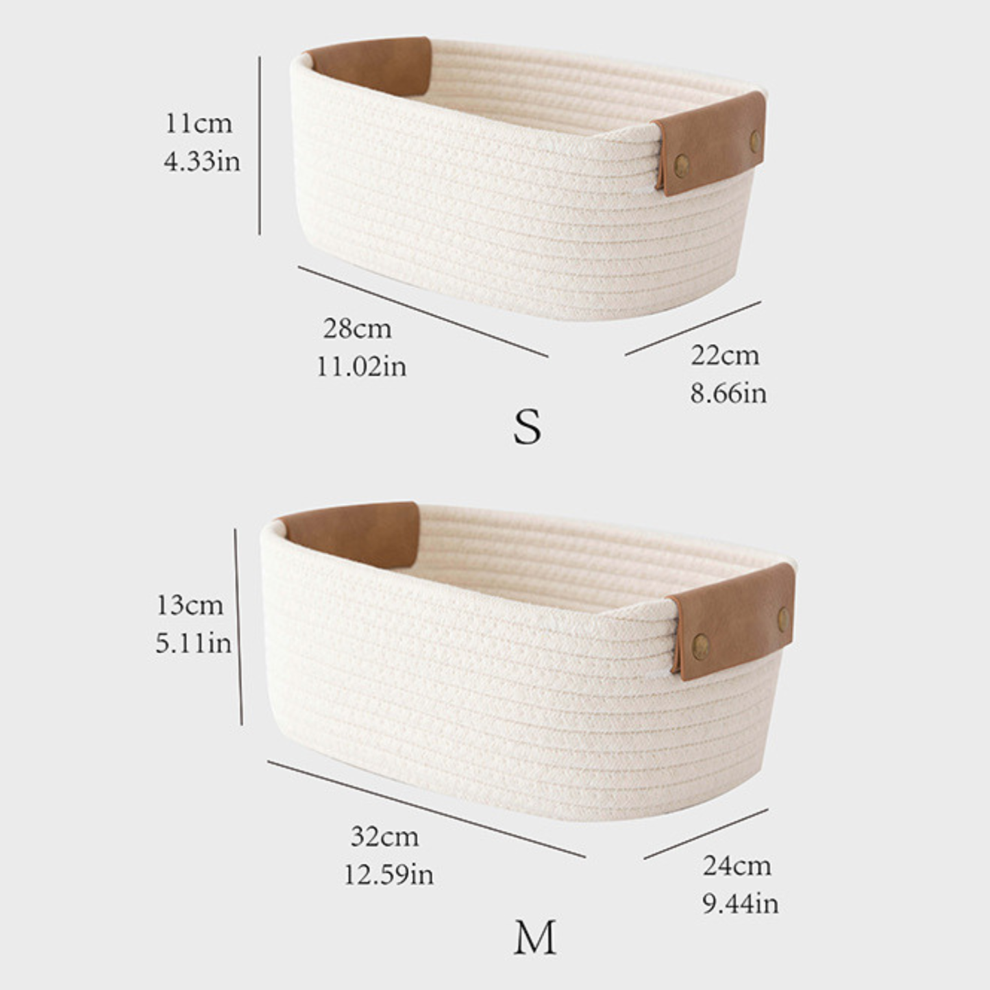 Personalized Baby Storage Embroidered Basket | kkbaby24