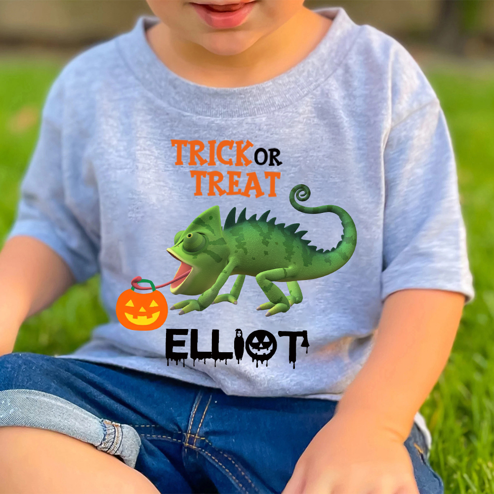 Personalized Larva's Halloween Funny Kid Shirt | Larva16