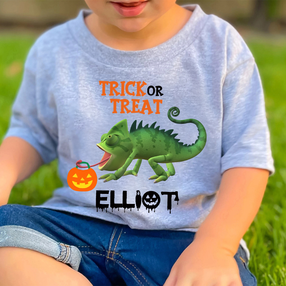 Personalized Larva's Halloween Funny Kid Shirt | Larva16