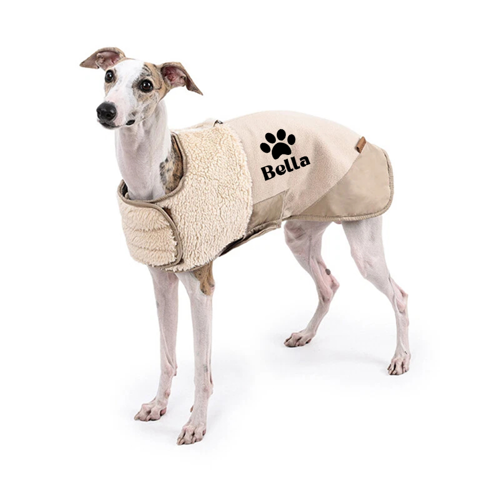 Personalized Pet Winter Warm Reflective Safety Puffer Vest | BKPet288