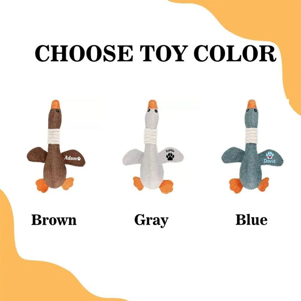 Personalized Pet Unique Elephant Squeaky Toy | BKPet298