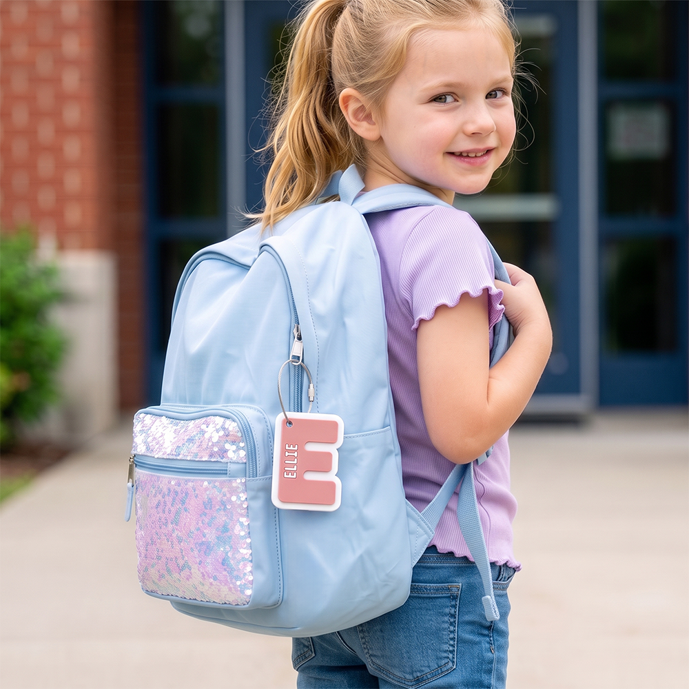 Personalized 3D Printed Backpack Name Tag | CWGift90