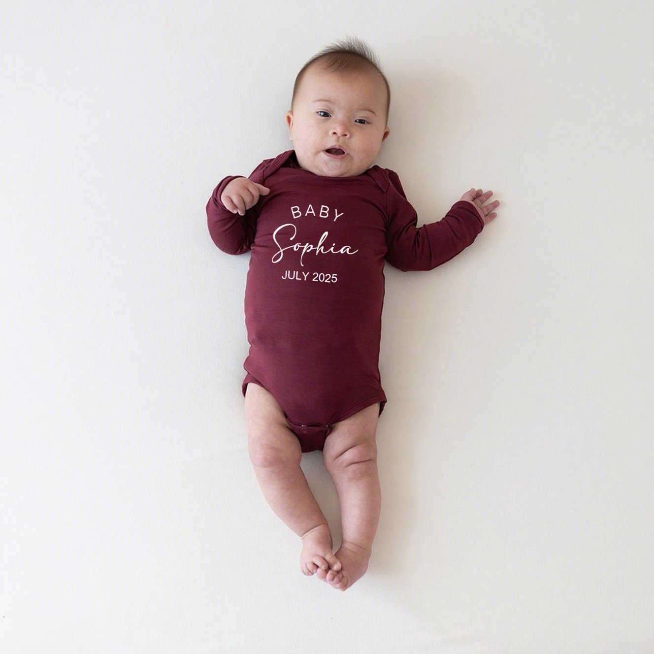 Personalized Personalized Baby Coming Home Romper | CWBaby318