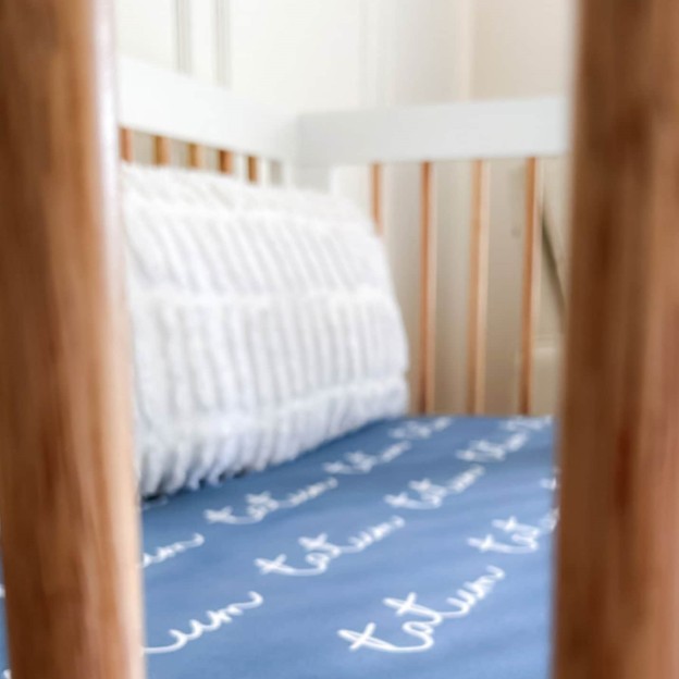Personalized Baby Soft Crib Sheet for Comfort & Unique | BBCrib01