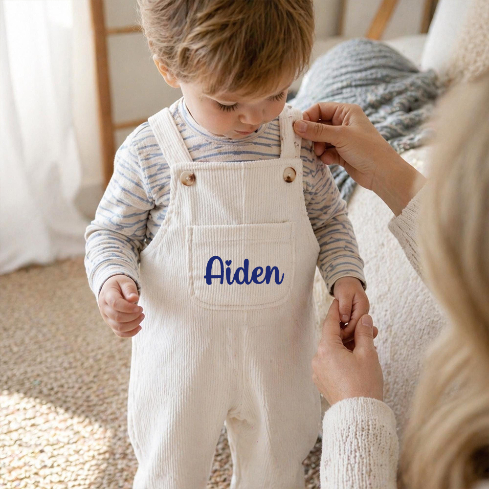 Personalized Baby Classic Adorable Overalls | CWBaby494