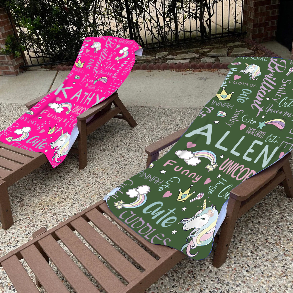 Personalized Lovely Kid Towel for Summer & Beach | CWTowel100