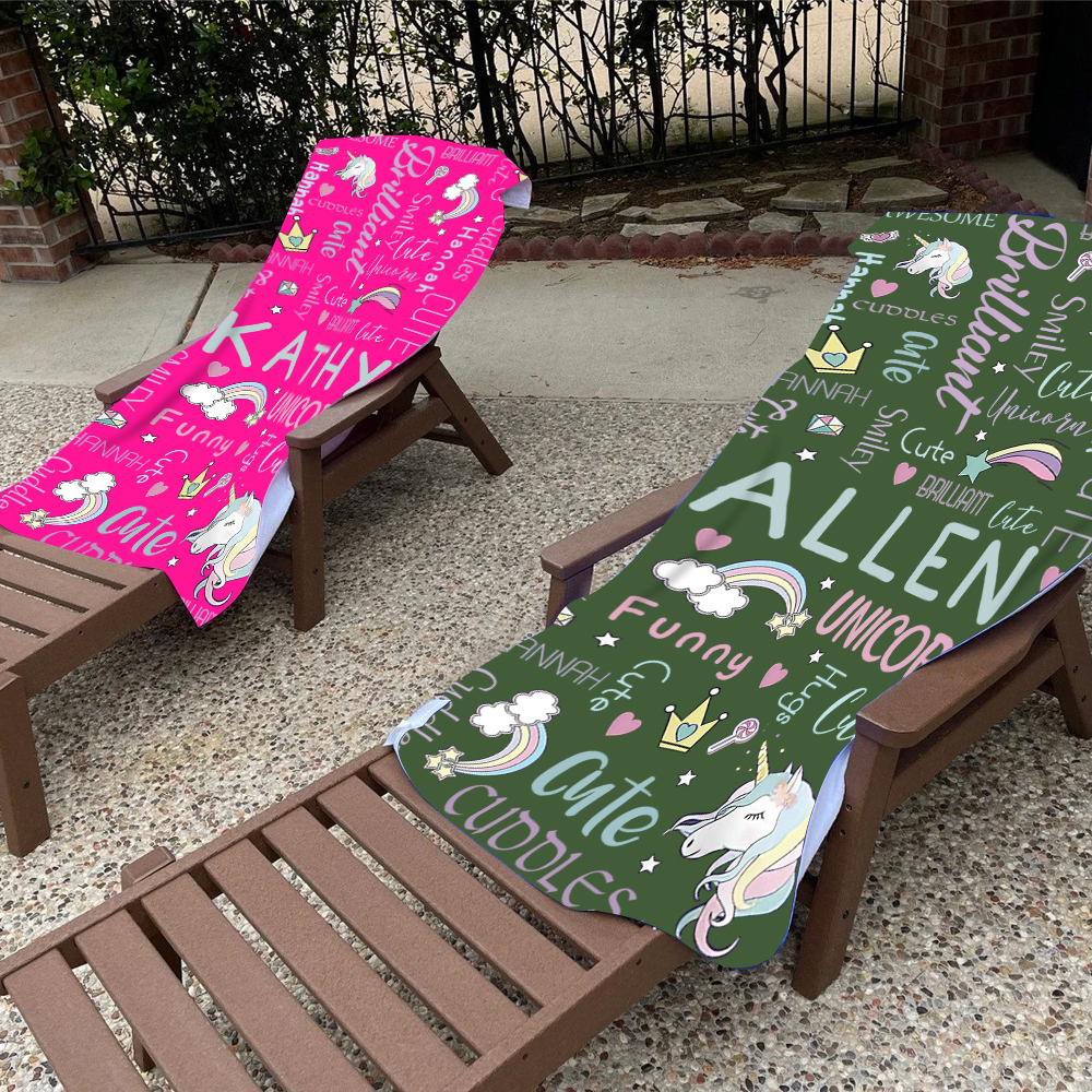 Personalized Lovely Kid Towel for Summer & Beach | CWTowel100