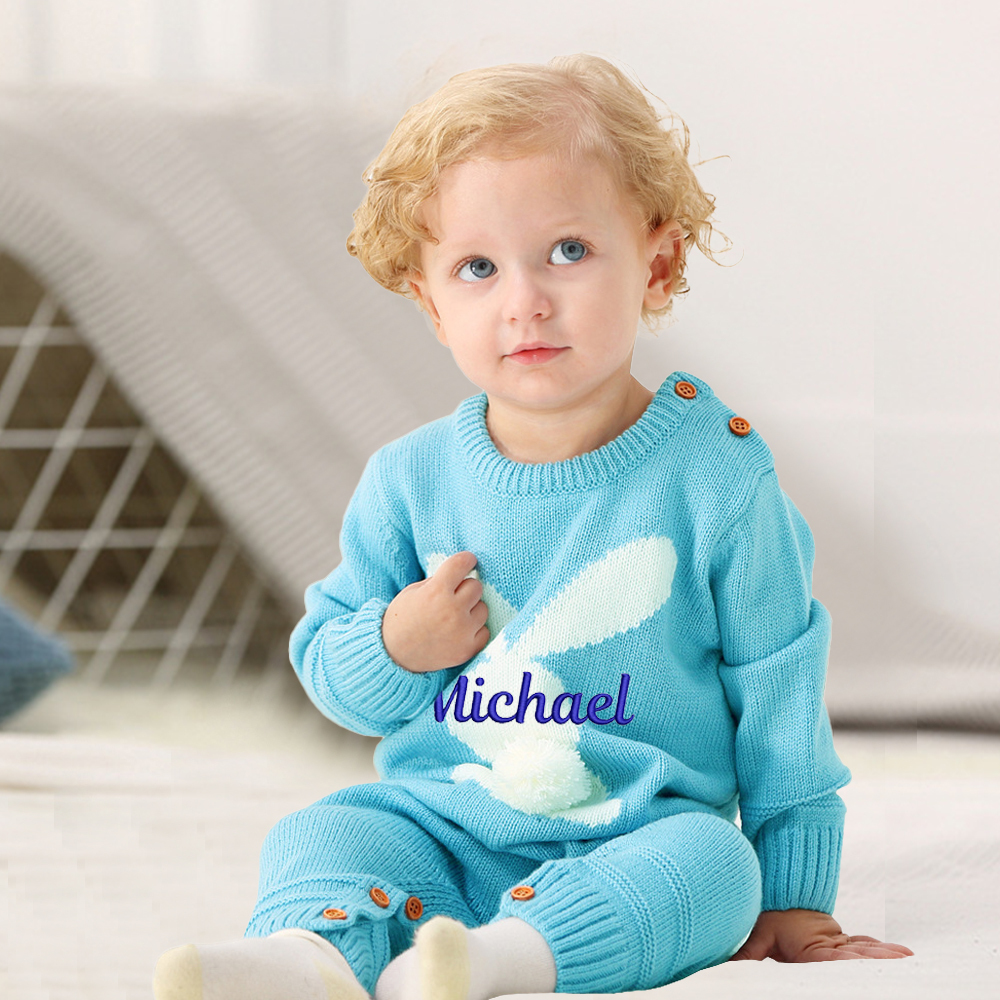 Personalized Baby 1st Easter Outfit | CWBaby141