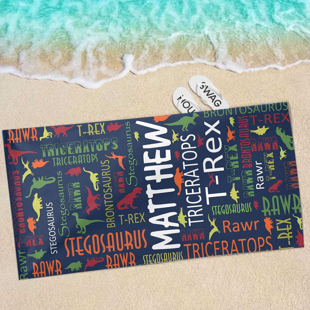 Personalized Lovely Kid Towel for Summer & Beach | CWTowel102