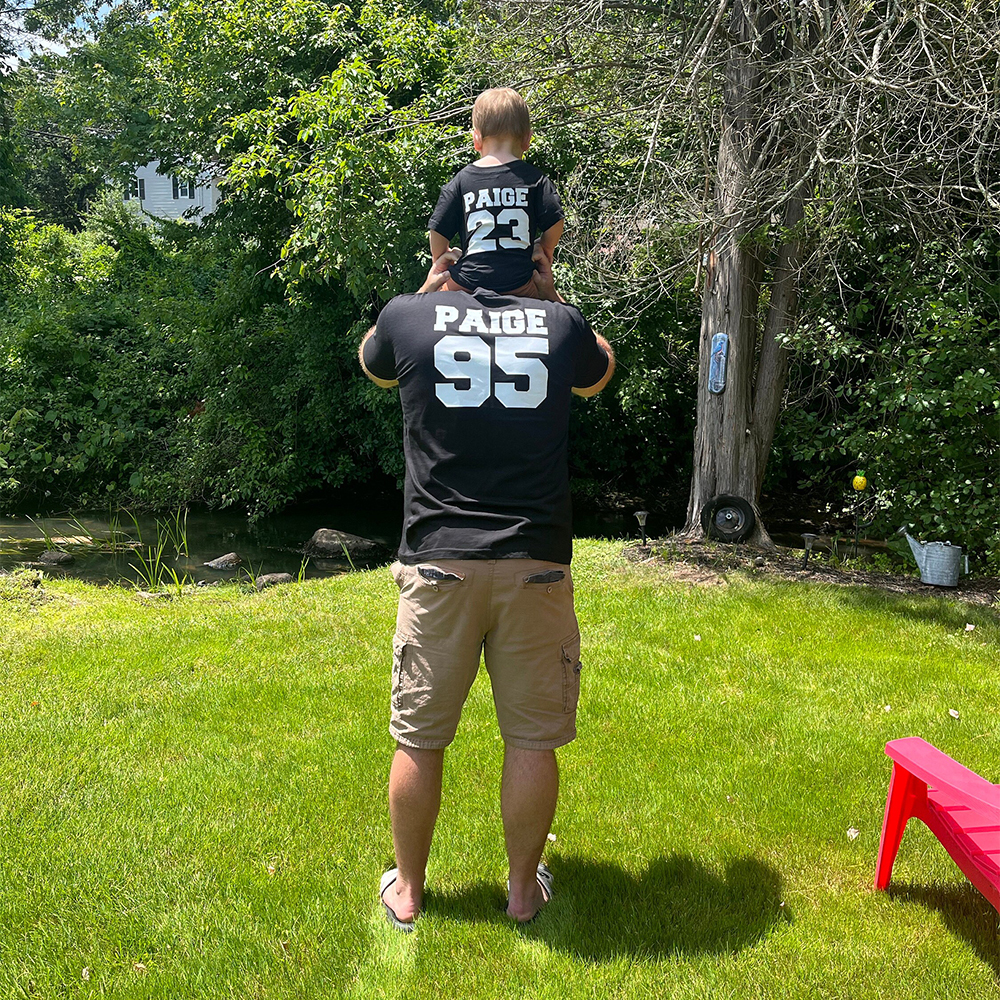 Personalized First Father's Day Daddy and Me Outfit | CWFamily148