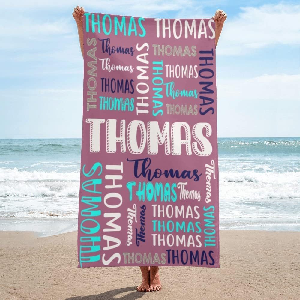 Personalized Lovely Kid Towel for Summer & Beach | CWTowel91