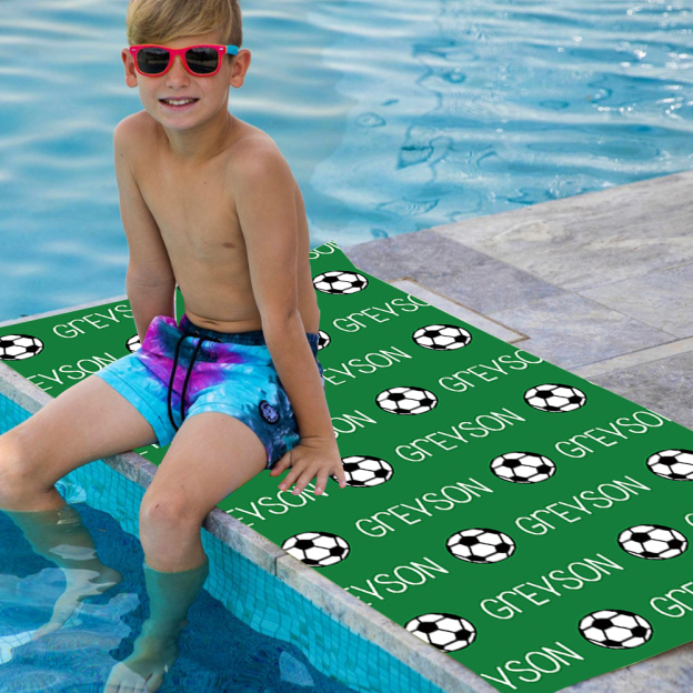 Personalized Lovely Kid Towel for Summer & Beach | CWTowel103