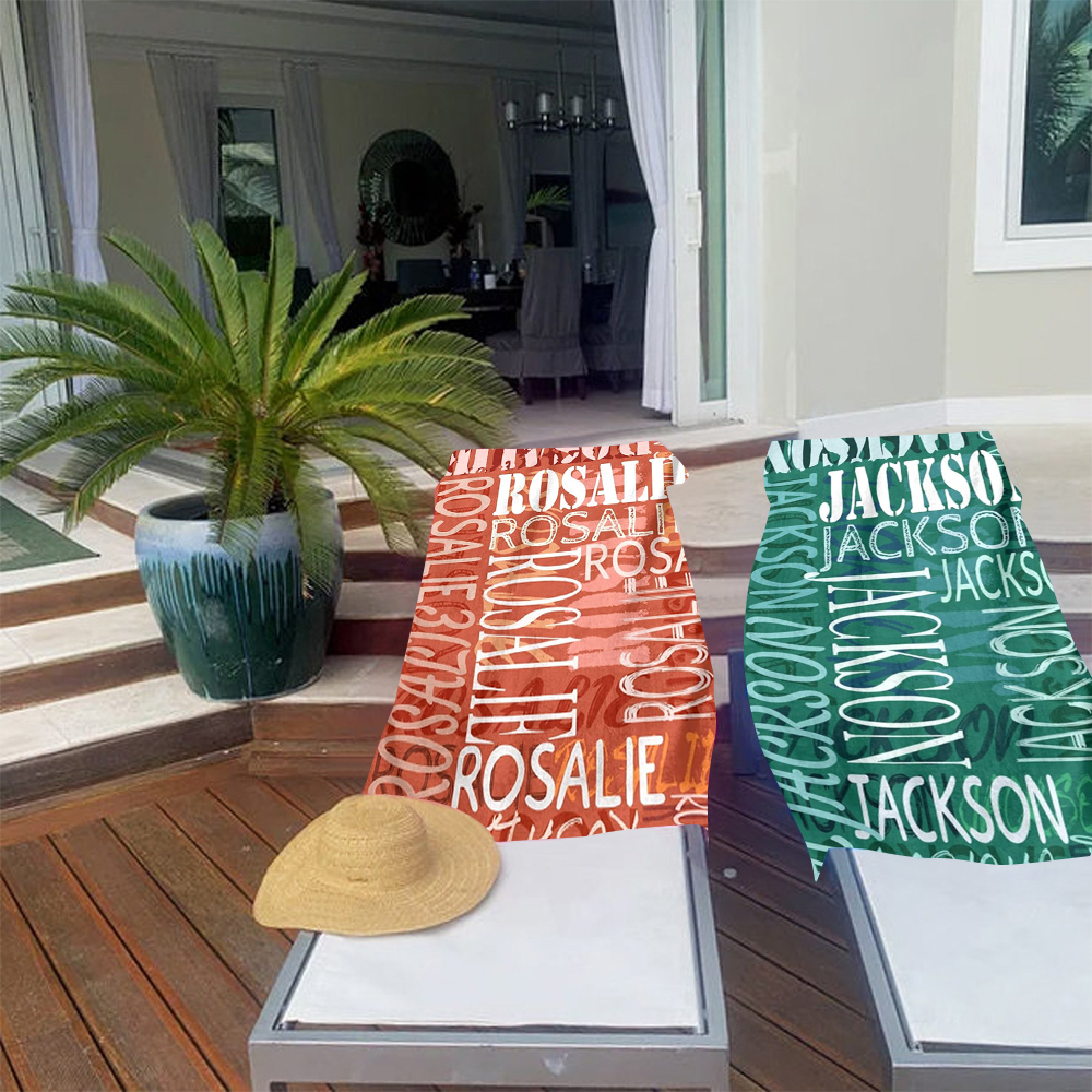 Personalized Lovely Kid Towel for Summer & Beach | CWTowel85