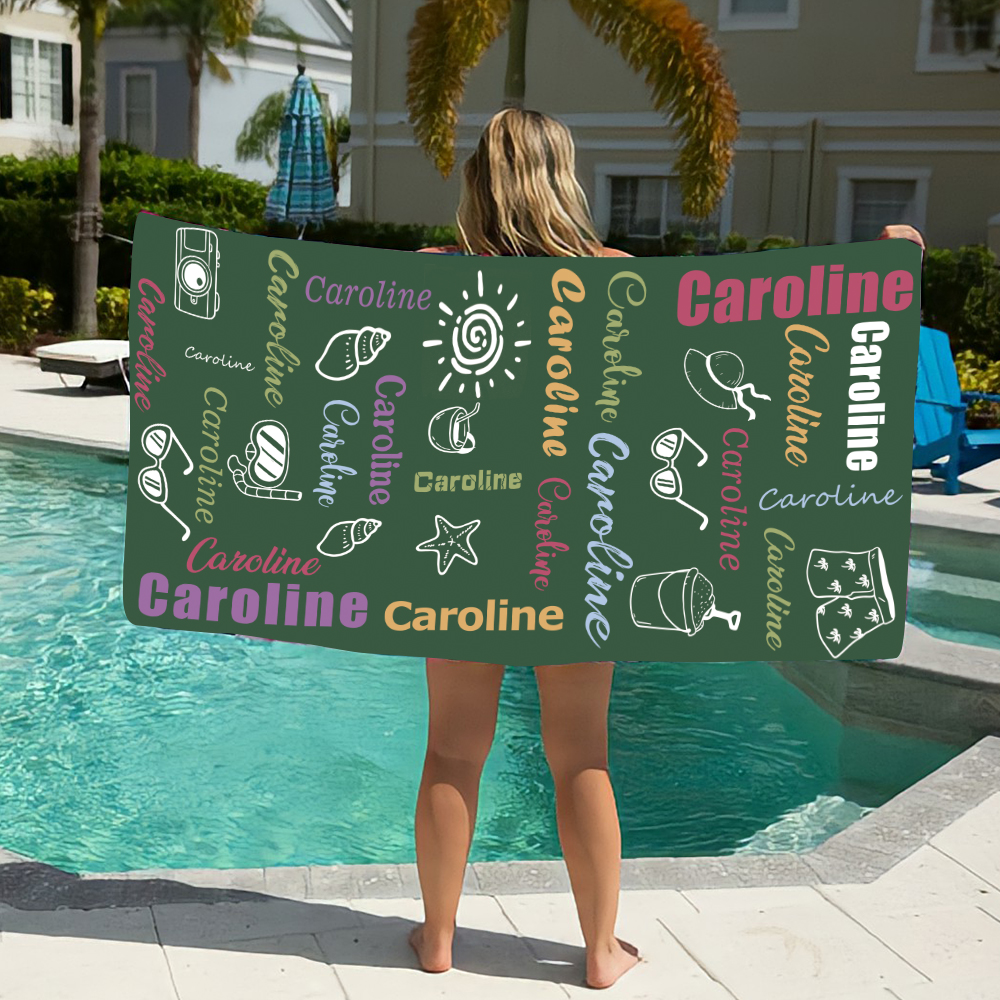 Personalized Lovely Kid Towel for Summer & Beach | CWTowel80