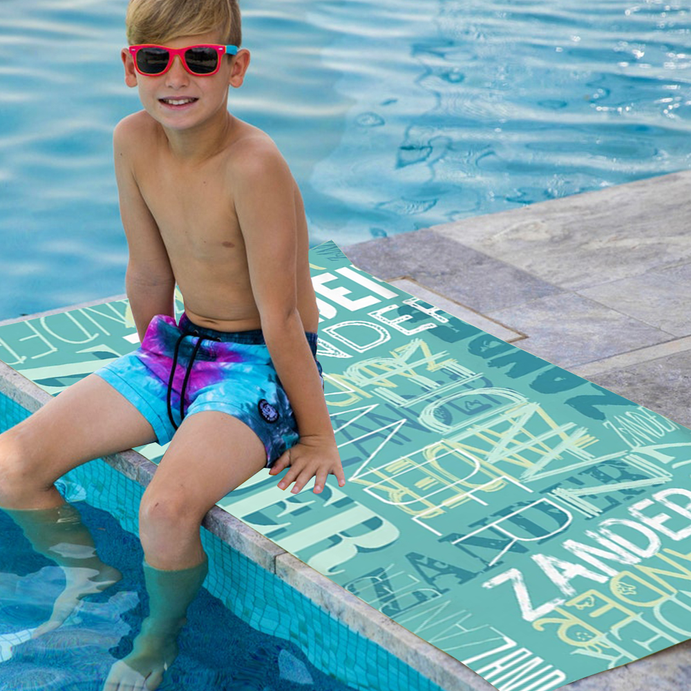 Personalized Lovely Kid Towel for Summer & Beach | CWTowel58