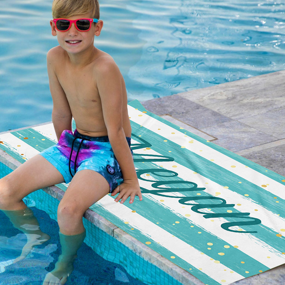 Personalized Lovely Kid Towel for Summer & Beach | CWTowel31
