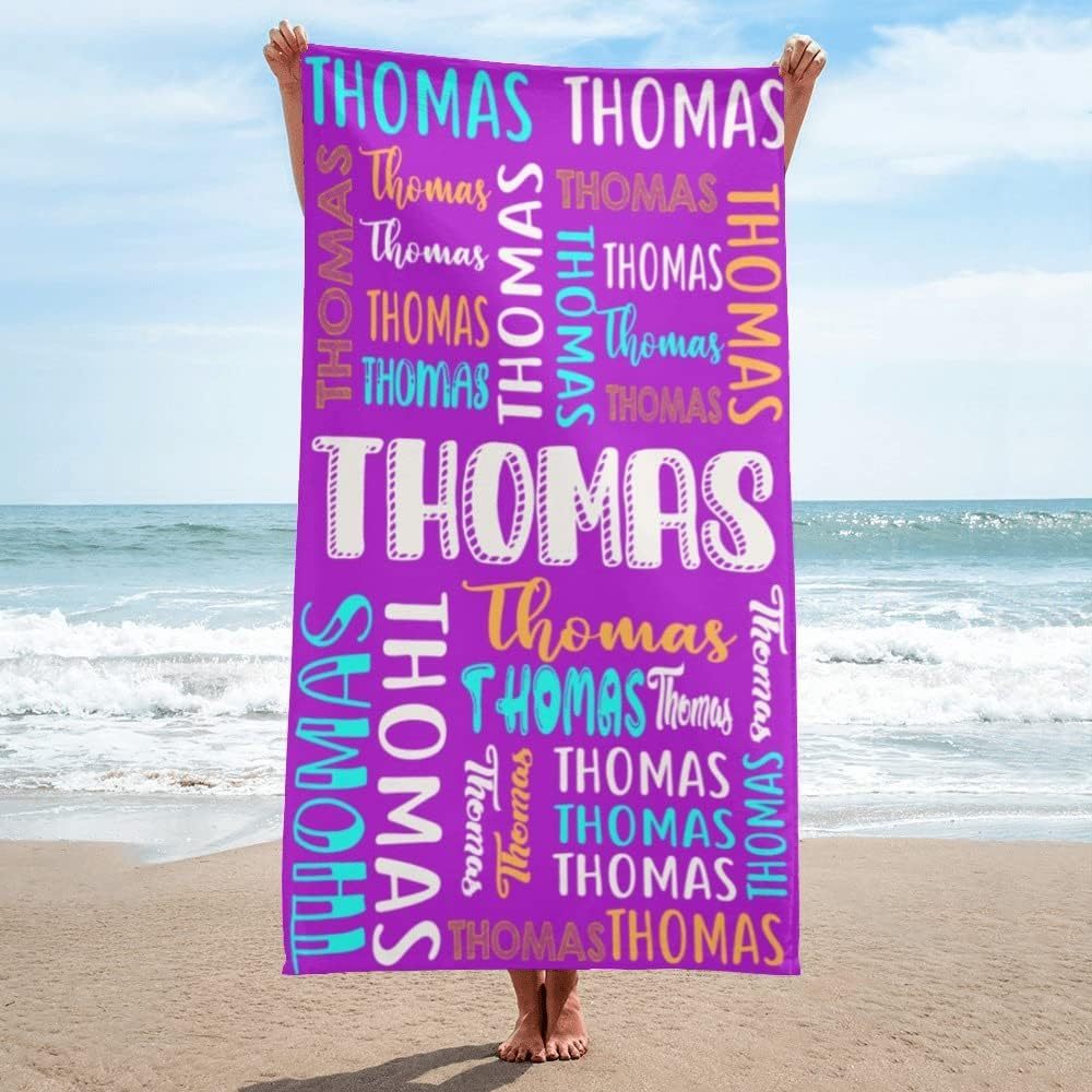 Personalized Lovely Kid Towel for Summer & Beach | CWTowel91