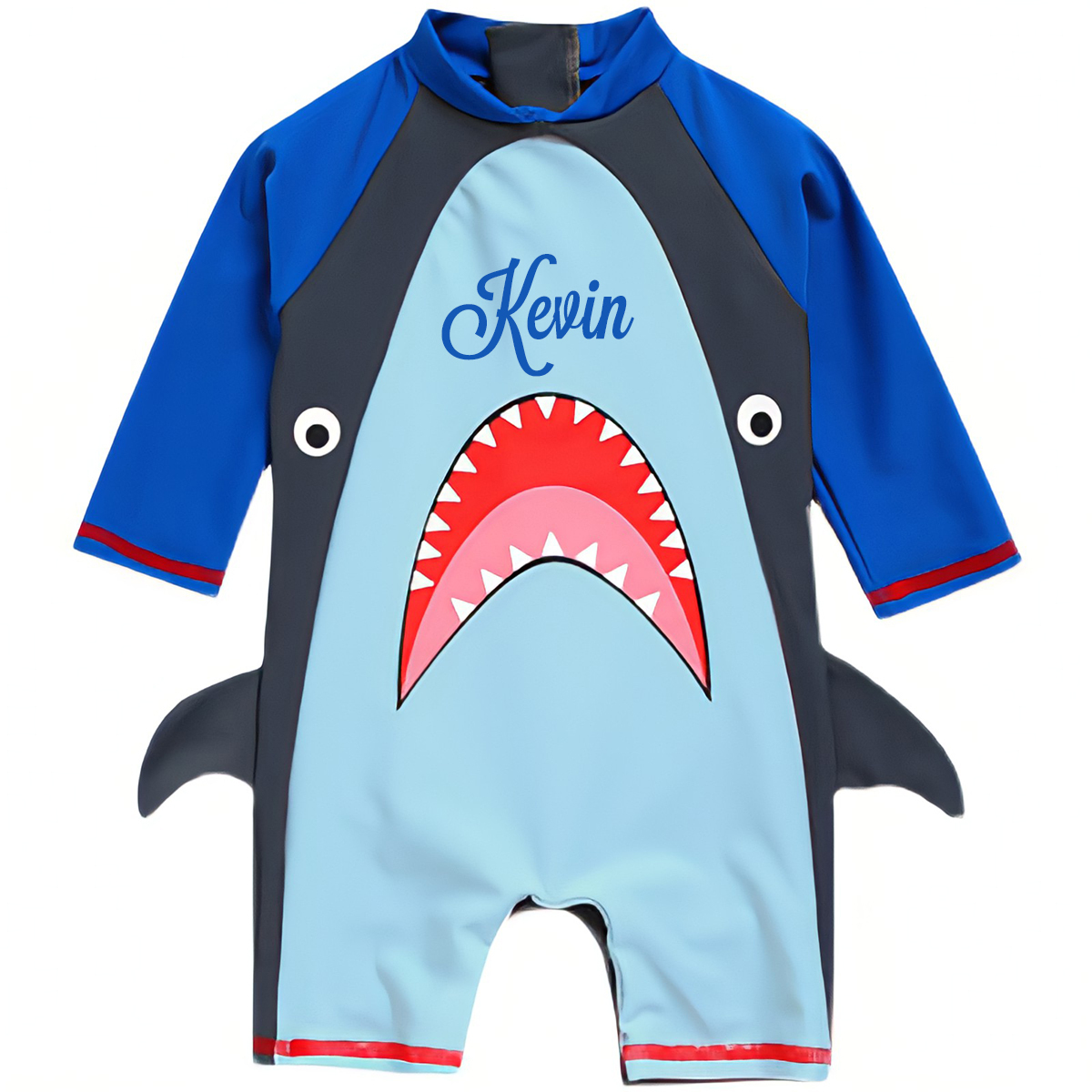 Personalized Shark Swimsuit for Comfort & Unique | CWBeach44