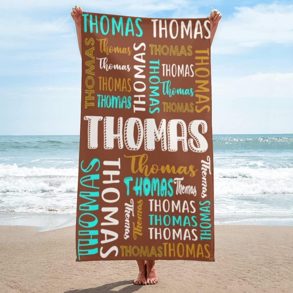 Personalized Lovely Kid Towel for Summer & Beach | CWTowel91